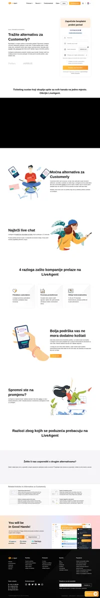 Liveagent je vrhunsko višekanalno rješenje za vašu tvrtku. Iskoristite 175+ funkcionalnosti i 40+ integracija te sjajne alate već danas.