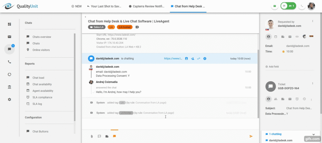 live-chat-tipkanje-agenti-LiveAgent