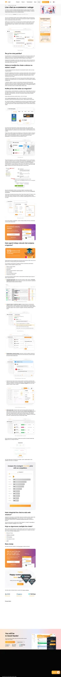 Vodite svoje moguće i trenutne klijente kroz sales funnel vaše e-trgovine koristeći live chat softver od LiveAgent-a.