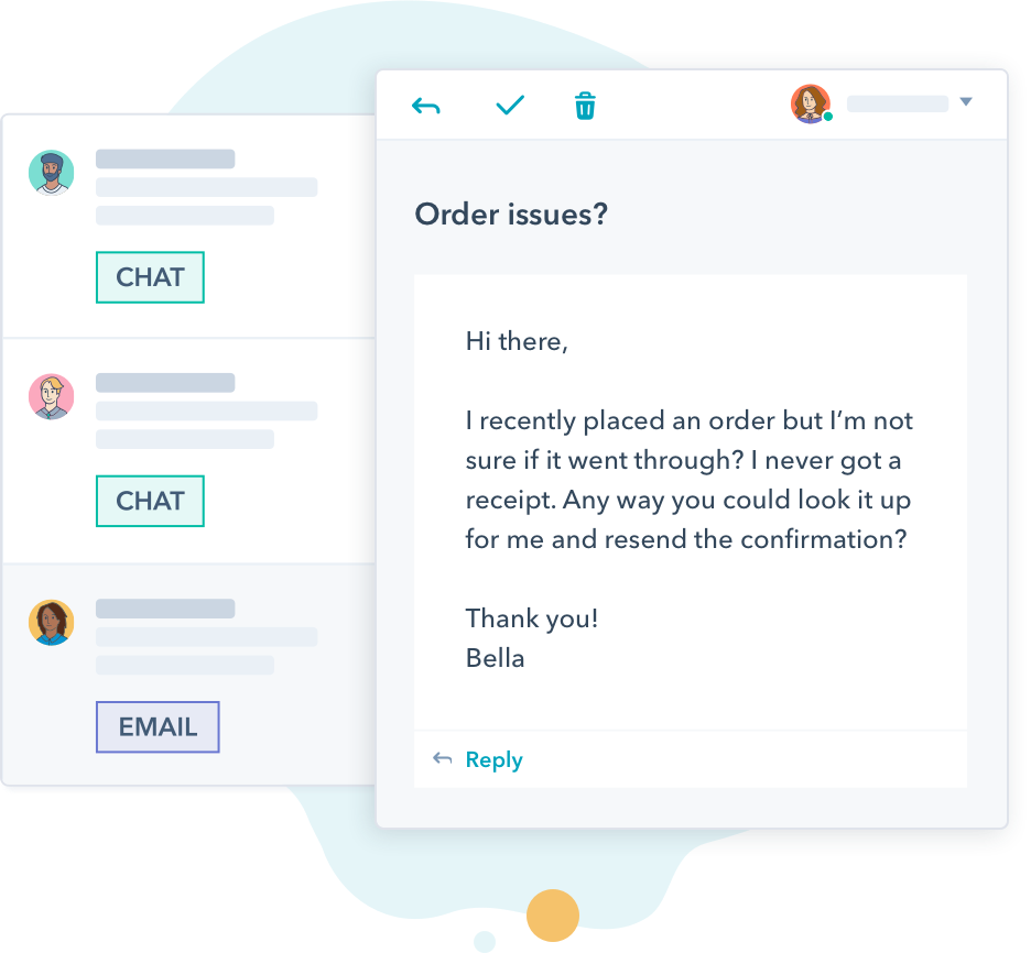 HubSpot Service Hub - issue and tracking tool