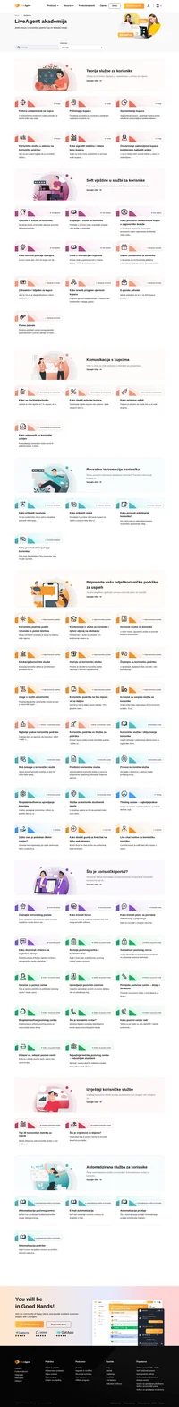 Would you like to improve your knowledge about customer service? Check out our extensive guides, tips & tricks inside LiveAgent academy.