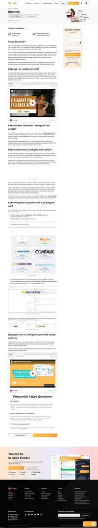 Integracija s Duocom VoIP pružateljem i LiveAgent pozivnim centrom je brza i jednostavna. Ovaj članak će vam pokazati kako.