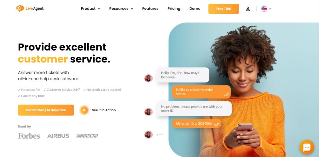 LiveAgent-ova stranica