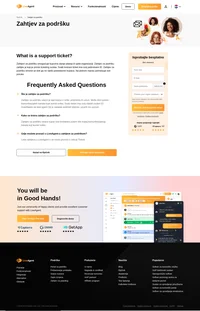 Zahtjev za podršku zahtjev je koji je primio ticketing sustav. Svaki ticket ima svoj jedinstveni ID. Zahtjev za podršku otvoren je dok ga ne riješe predstavnici kupaca.