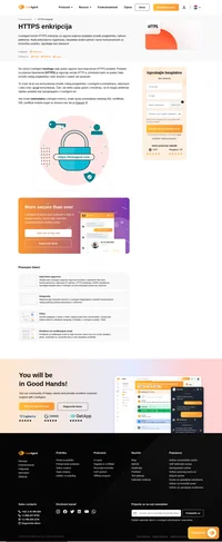Protokol za prijenos hiperteksta (HTTPS) je sigurnija verzija HTTP-a, protokola kojim se podaci šalju između vašeg preglednika i web stranice.