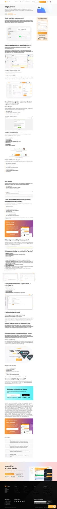 Upravljaj odgovornostima tiketa s vlasništvom tiketa. Možete dodijeliti vlasništvo agentima koji će biti odgovorni za rješavanje tiketa.