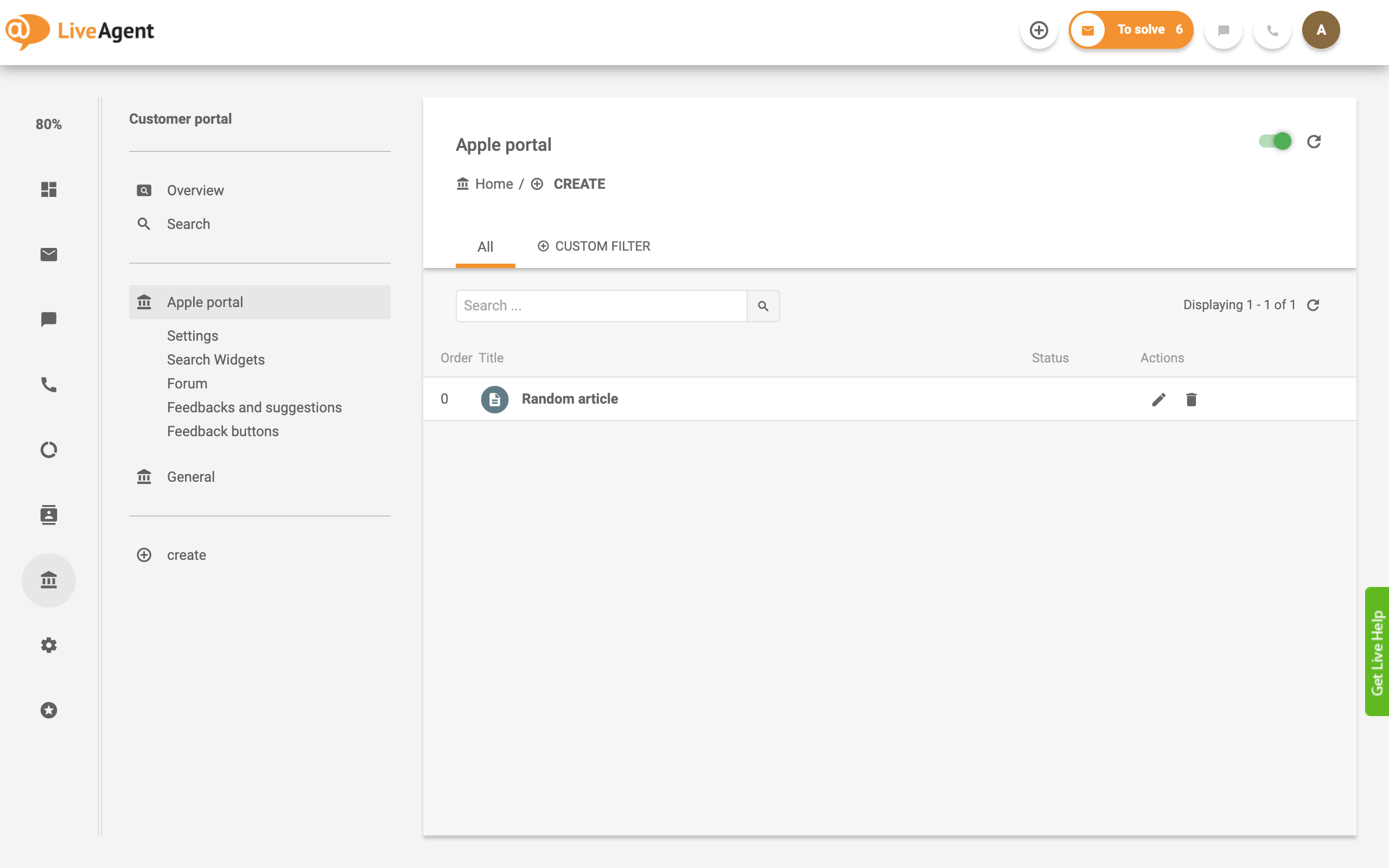 LiveAgent Knowledge Base Example_1