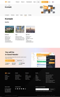Kontaktirajte LiveAgent tim u Bratislavi, Kijevu ili New Yorku za podršku! Posjetite stranicu za detalje i direktne kontakte."