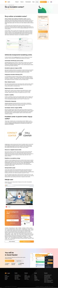 Softver za kontaktni centar omogućuje kompanijama upravljanje velikim brojem dolazne i odlazne komunikacije s klijentima diljem različitih kanala