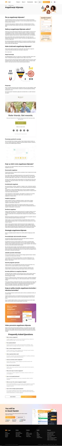Saznajte više o angažiranju klijenata. Razumijte dubinski uz objašnjenja profesionalaca.