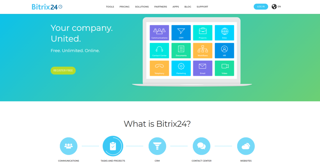 Bitrix24 stranica
