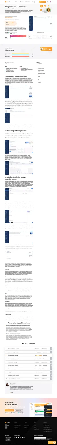 Tražite alternativu za Gorgias? Ne tražite dalje i isprobajte LiveAgent za podršku vašim klijentima. Besplatan 14-dnevni probni period uključen.