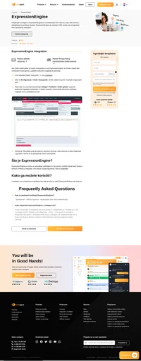 Ažurirajte svoju ExpressionEngine web stranicu ili forum s LiveAgent-ovim live chat gumbom kako bi ostali u kontaktu sa svojim klijentima i povećali njihovo zadovoljstvo.